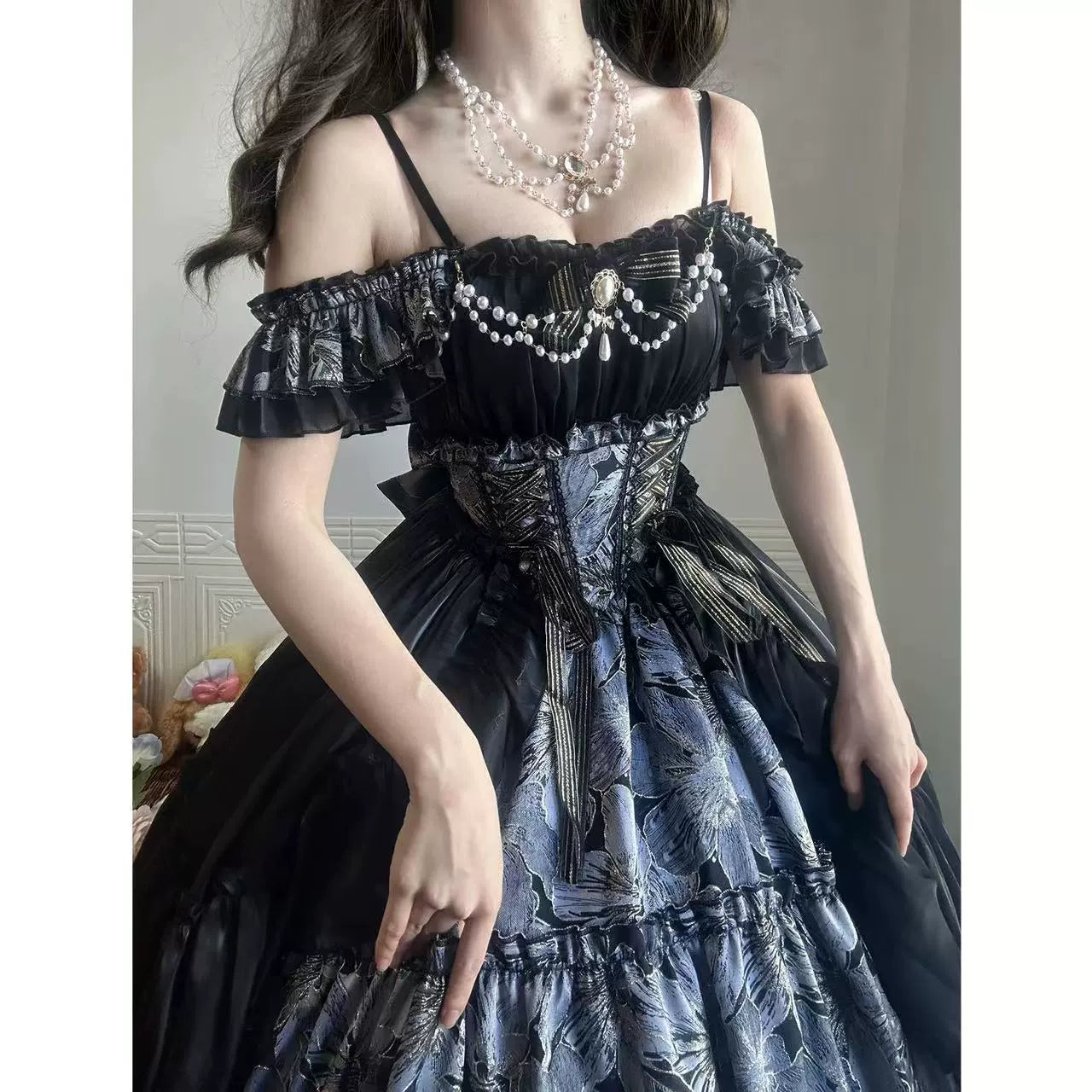 Evening Dress High-end Heavy Industry Student Day Rite Art Exam Princess Dress