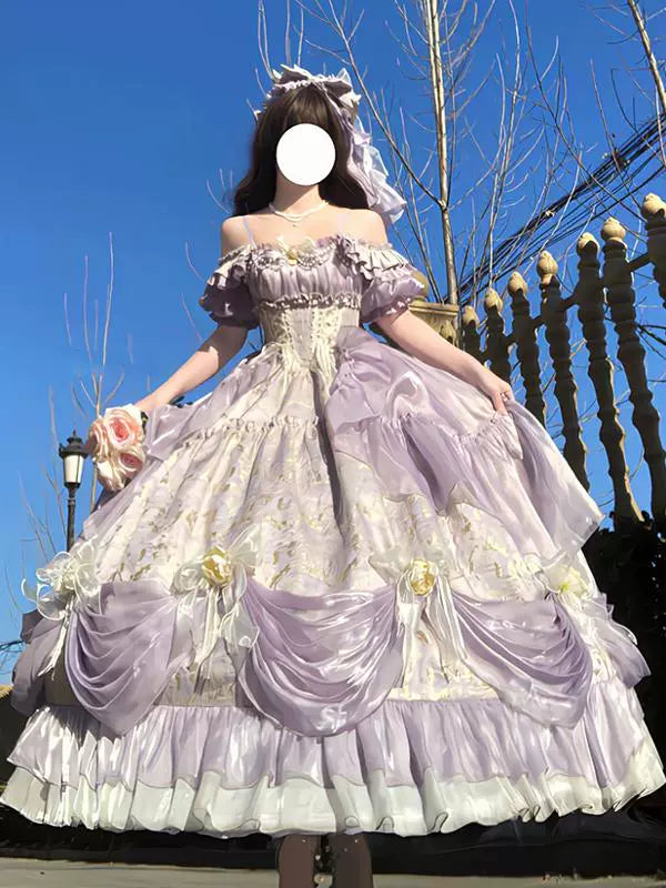 Evening Dress High-end Heavy Industry Student Day Rite Art Exam Princess Dress