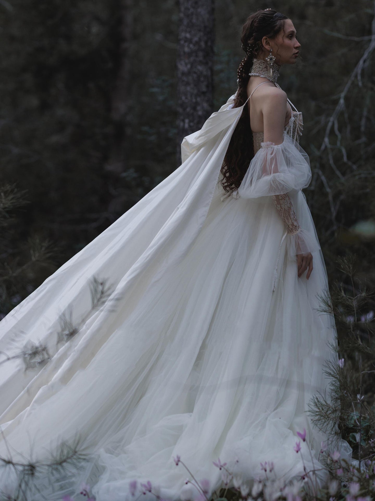 French light wedding dress bridal 2025 new high-end super fairy pearl celebrity light luxury welcome engagement dress out of the door veil