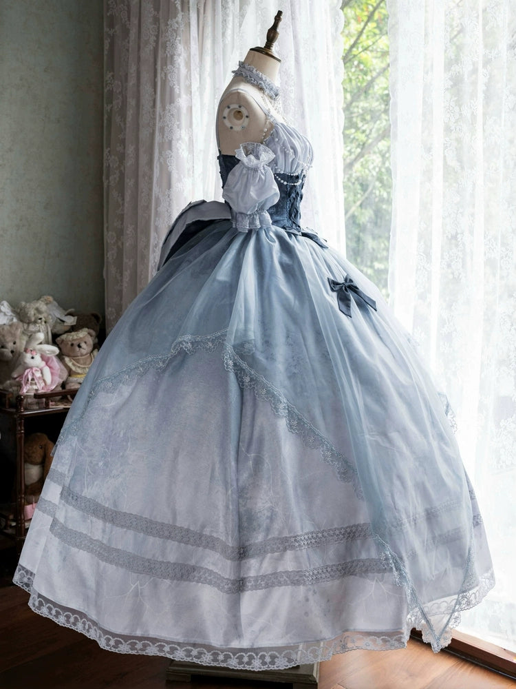 Cinderella Lolita skirt evening dress light luxury niche high-end oversized skirt bridal dress bar mitzvah