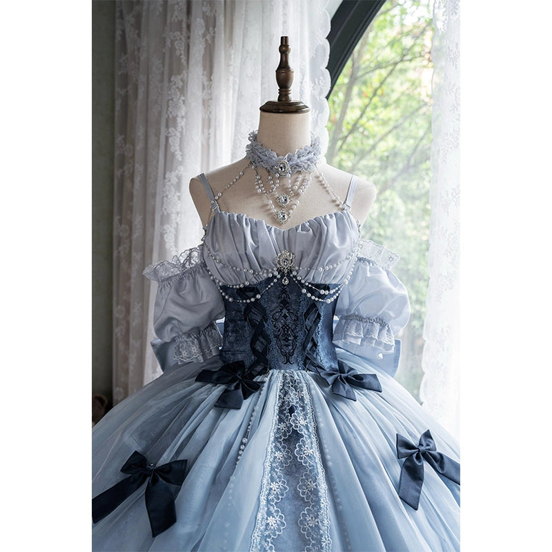 Cinderella Lolita skirt evening dress light luxury niche high-end oversized skirt bridal dress bar mitzvah