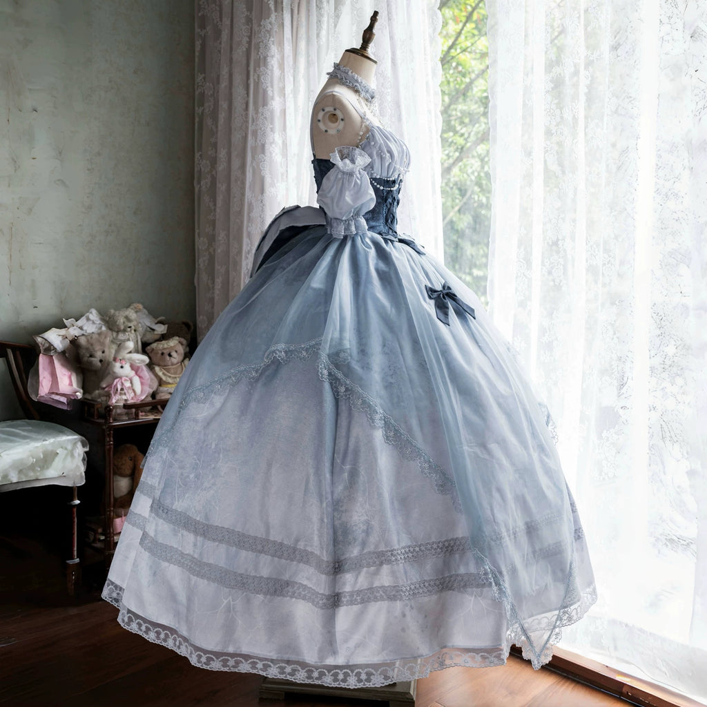 Cinderella Lolita skirt evening dress light luxury niche high-end oversized skirt bridal dress bar mitzvah