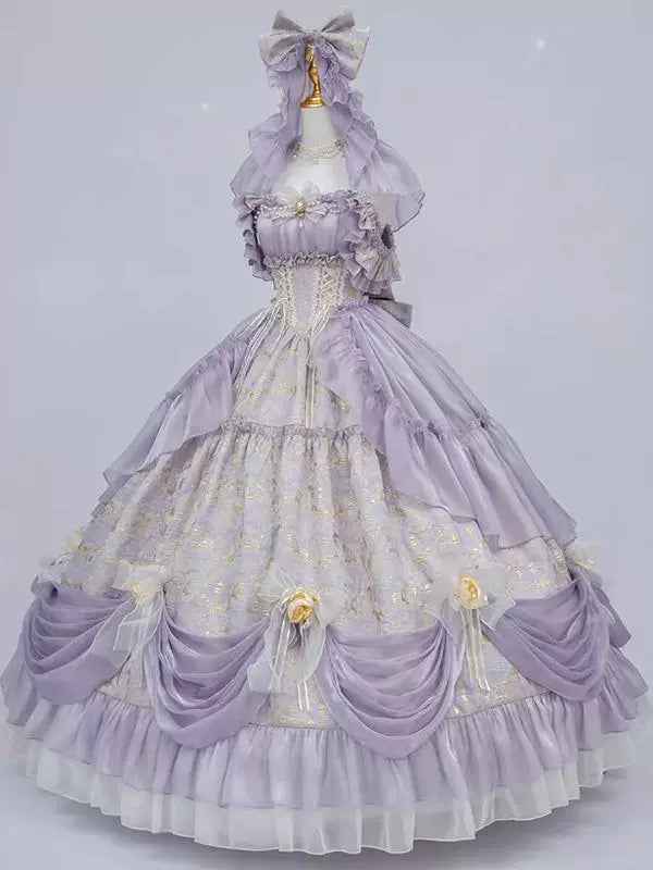 Evening Dress High-end Heavy Industry Student Day Rite Art Exam Princess Dress