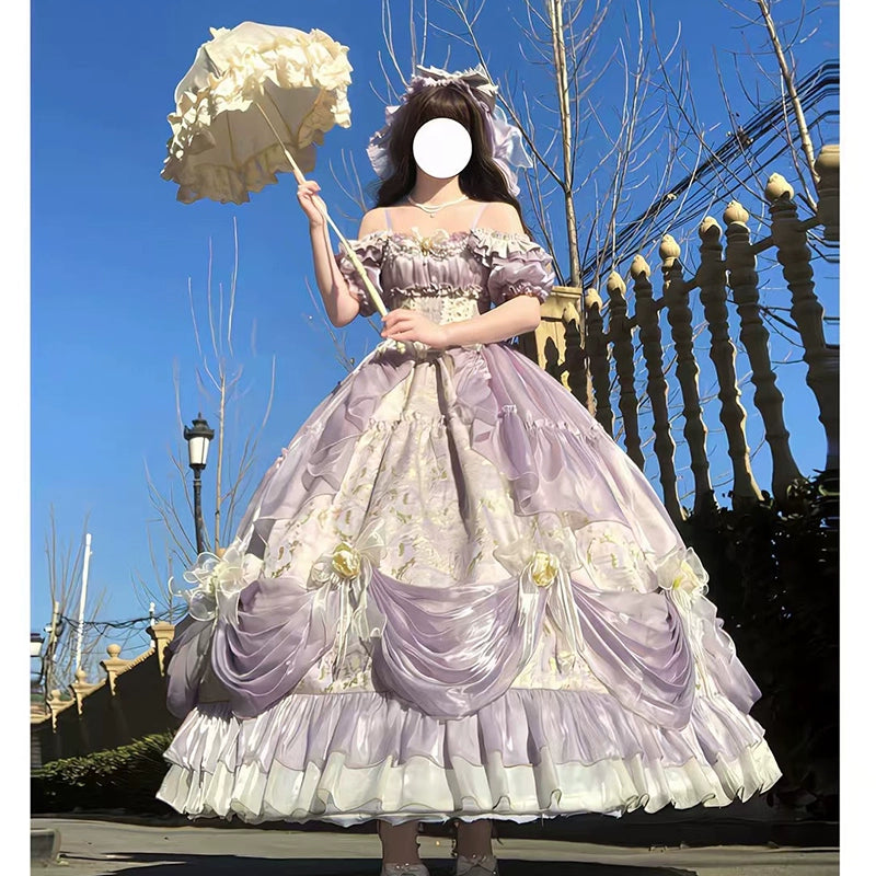 Evening Dress High-end Heavy Industry Student Day Rite Art Exam Princess Dress