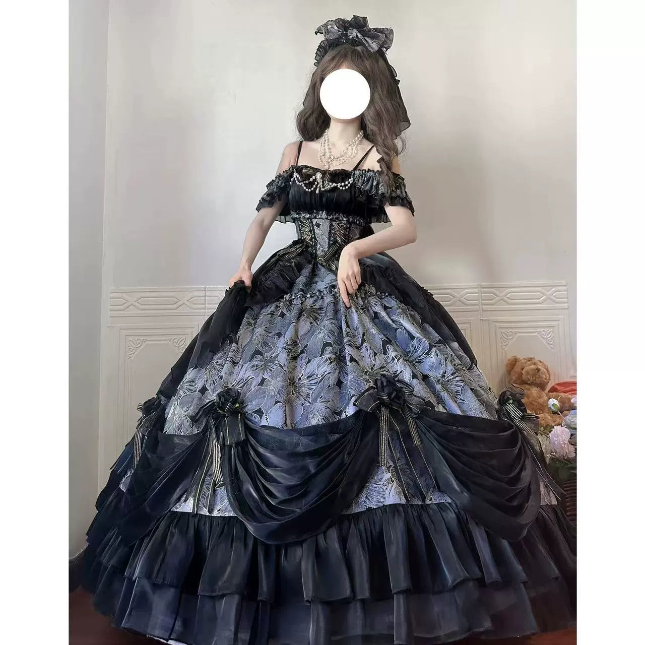 Evening Dress High-end Heavy Industry Student Day Rite Art Exam Princess Dress